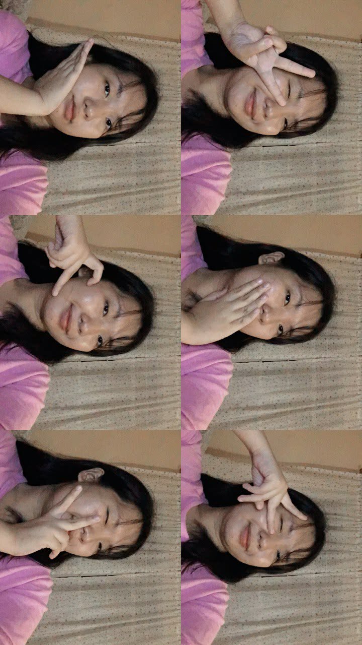 A playful photo collage of my lalove